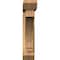 Ekena Millwork Imperial Slat Smooth Bracket w/ Offset Brace, Western Red Cedar, 5 1/2"W x 26"D x 26"H BKT0604X26X26IMP06SWR - alternate 3